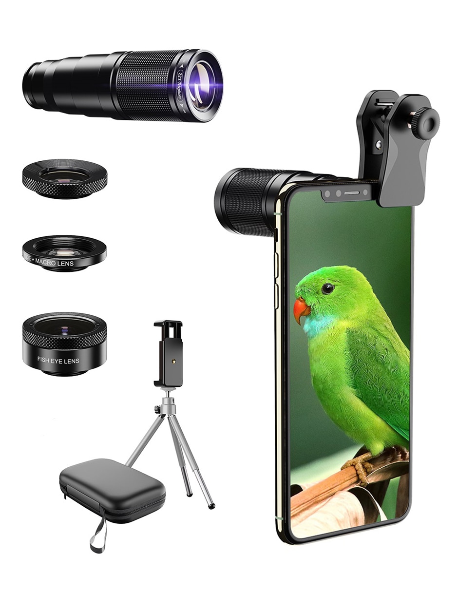 Kit de tripie y lentes 6
