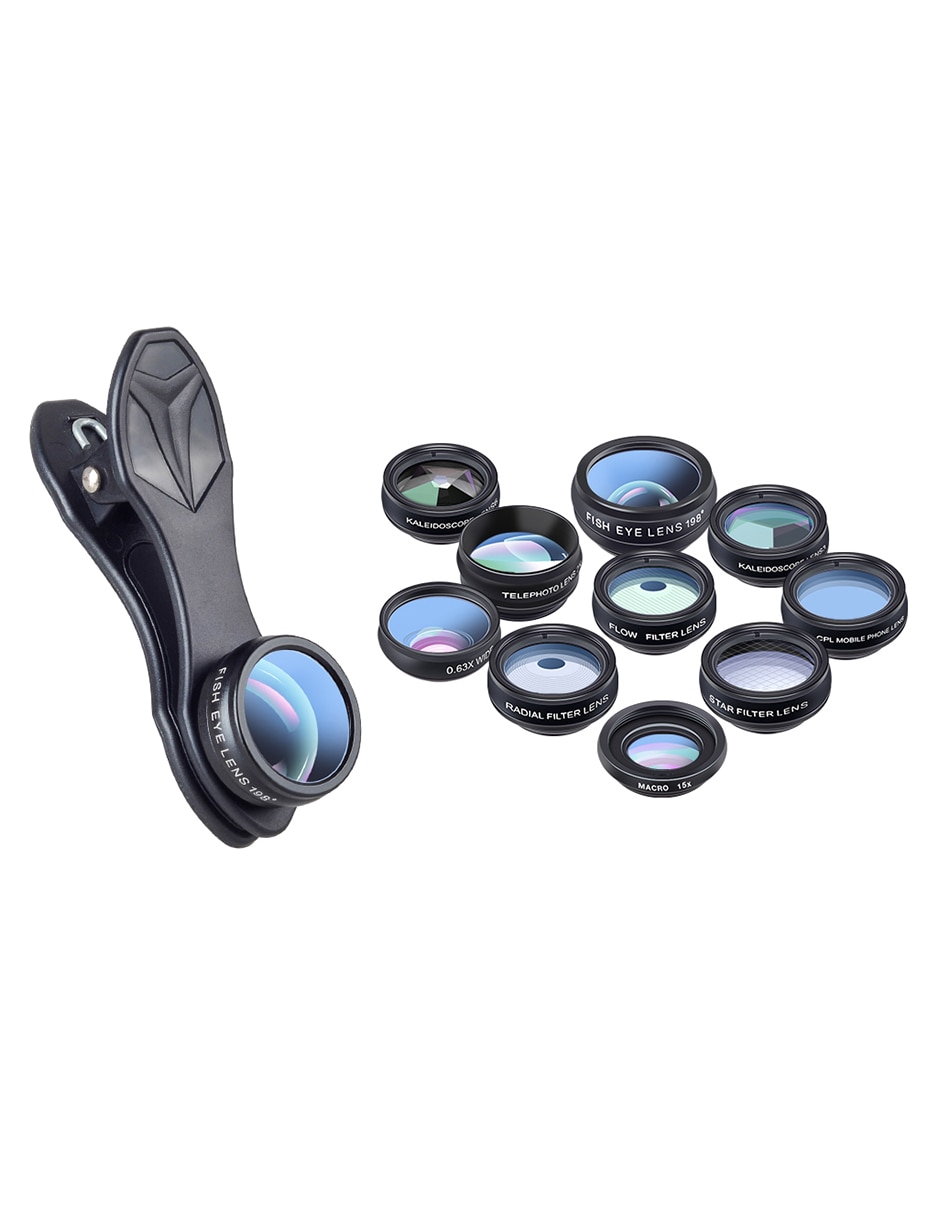 Kit de lentes y filtros 4
