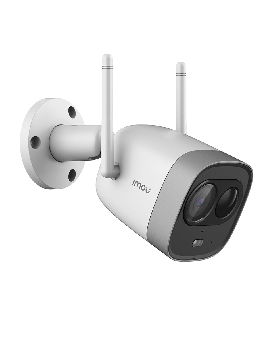 Cámara individual de seguridad inalámbrica Full HD 120° a 170° con capacidad para grabar para exterior