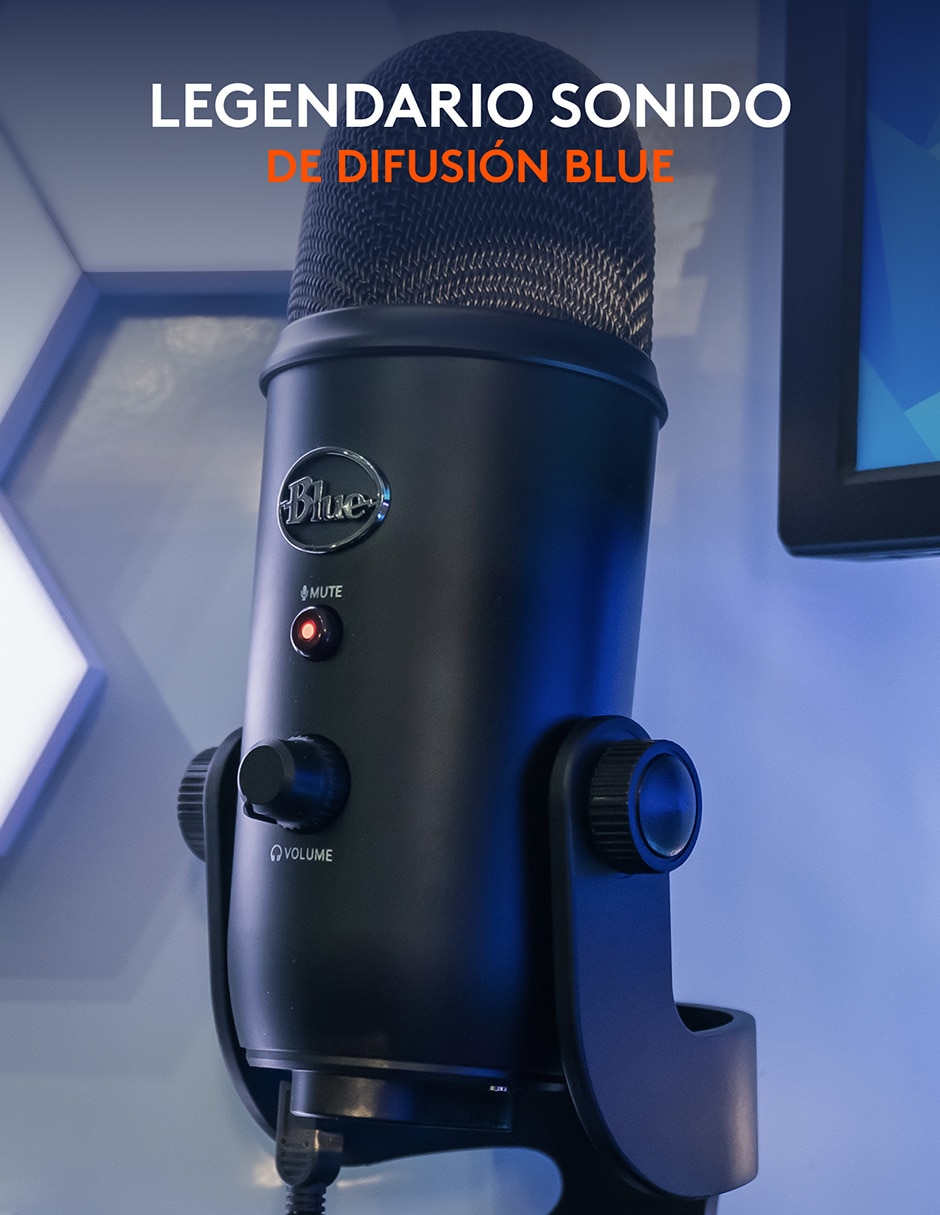 Micrófono profesional alámbrico Yeti X Pro 2