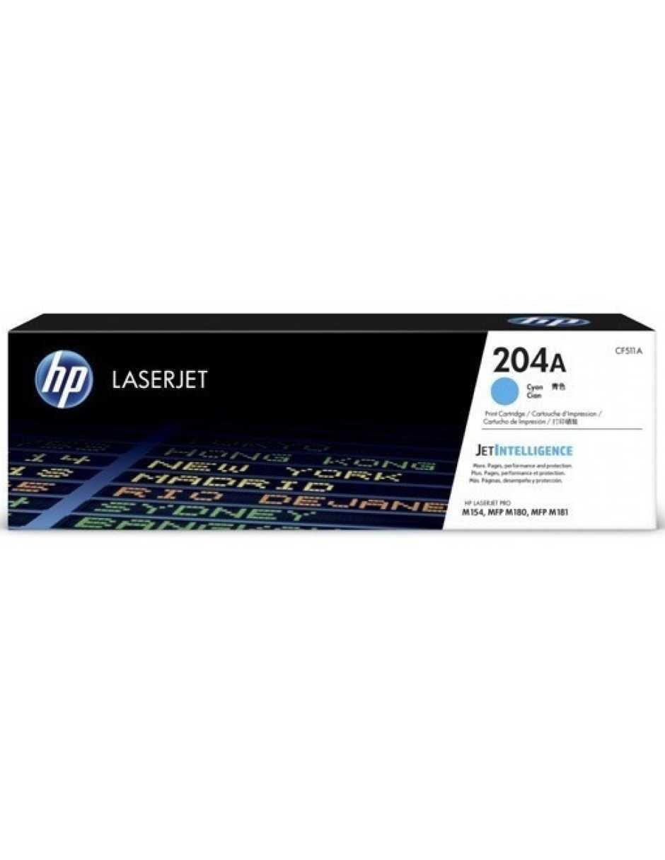 Toner Cartridge 204A Cyan Original LJ CF511A