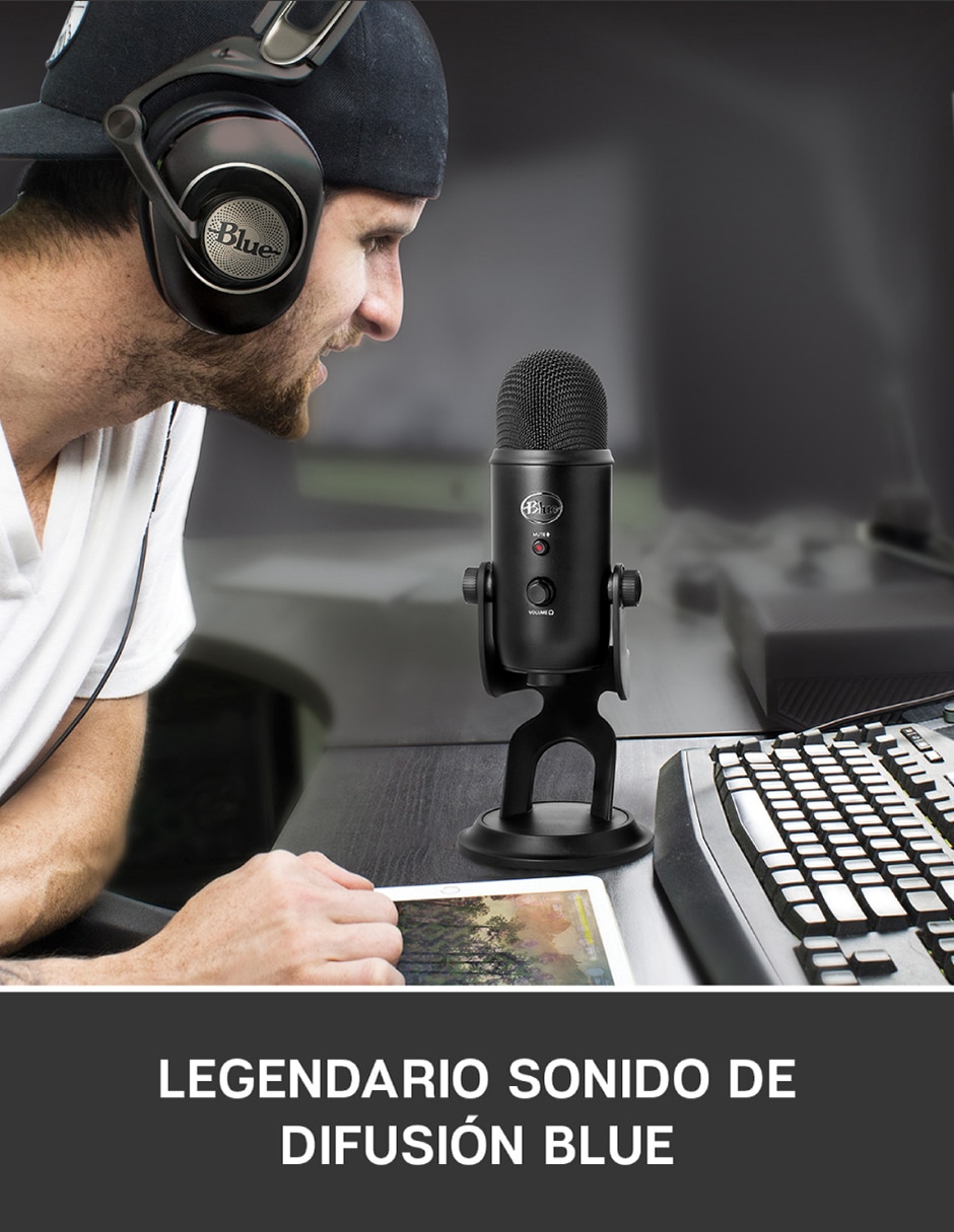 Micrófono alámbrico Yeti Blue 2