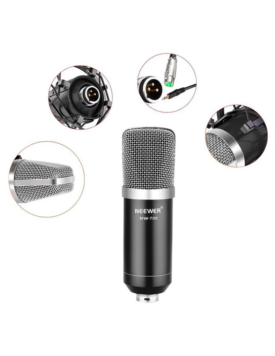 Micrófono semi profesional Inalámbrico nw-700 3