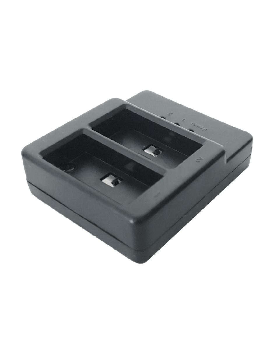 Cargador de pilas Mini-USB + Micro-USB 2
