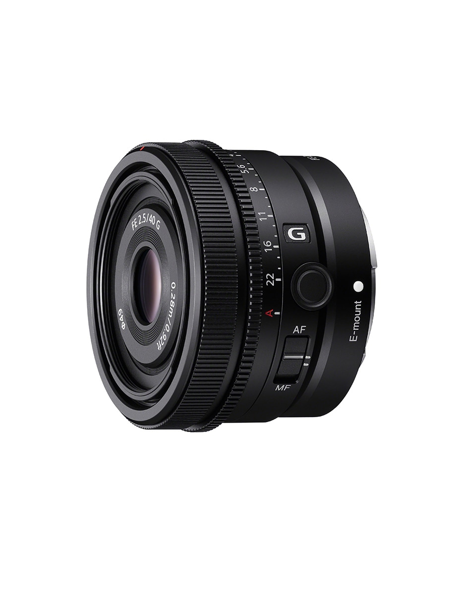 Lente 40 mm f / 2.5 E-Mount 2