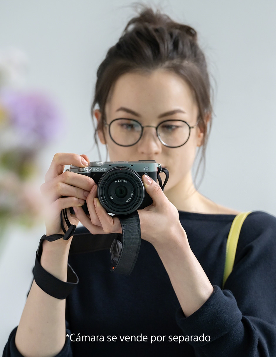 Lente 40 mm f / 2.5 E-Mount 6
