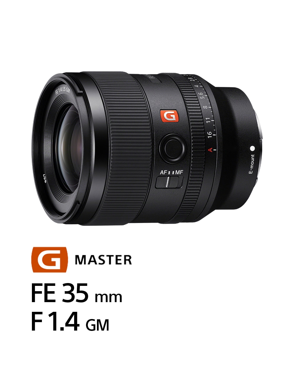 Lente 35 mm f / 1.4 E-Mount