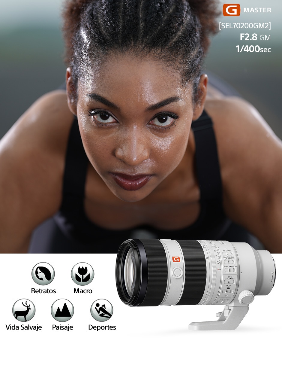 Lente 70 a 200 mm f / 2.8 E-Mount 5