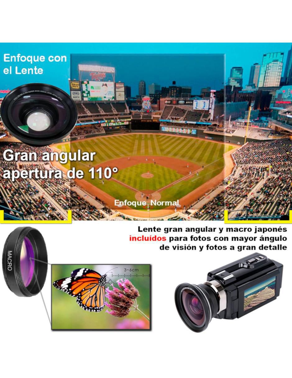 Videocámara HD-809 Full HD 4