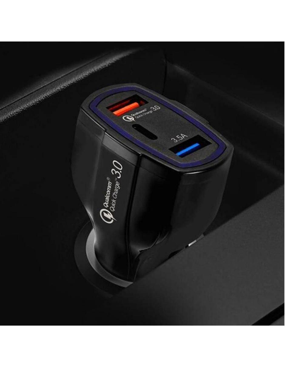 Cargador auto Hotshot compatible con celulares, tabletas, iPad