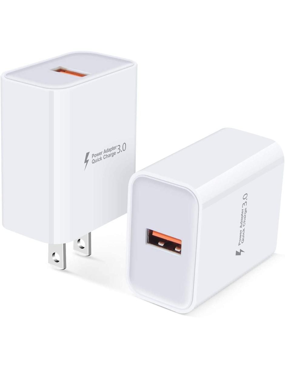 Cargador pared USB tipo A 3