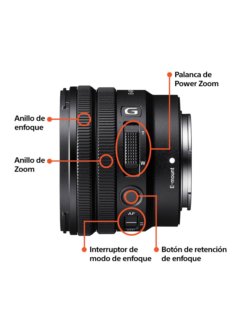 Lente 10 a 20 mm f / 4 E-Mount 7