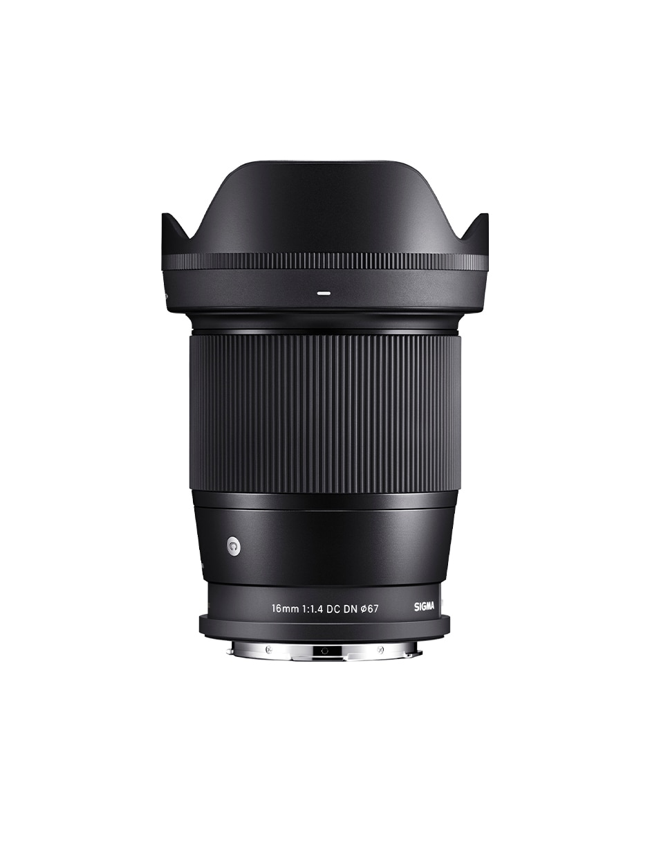 Lente 16 mm f / 1.4 Lente 16 mm f / 1.4