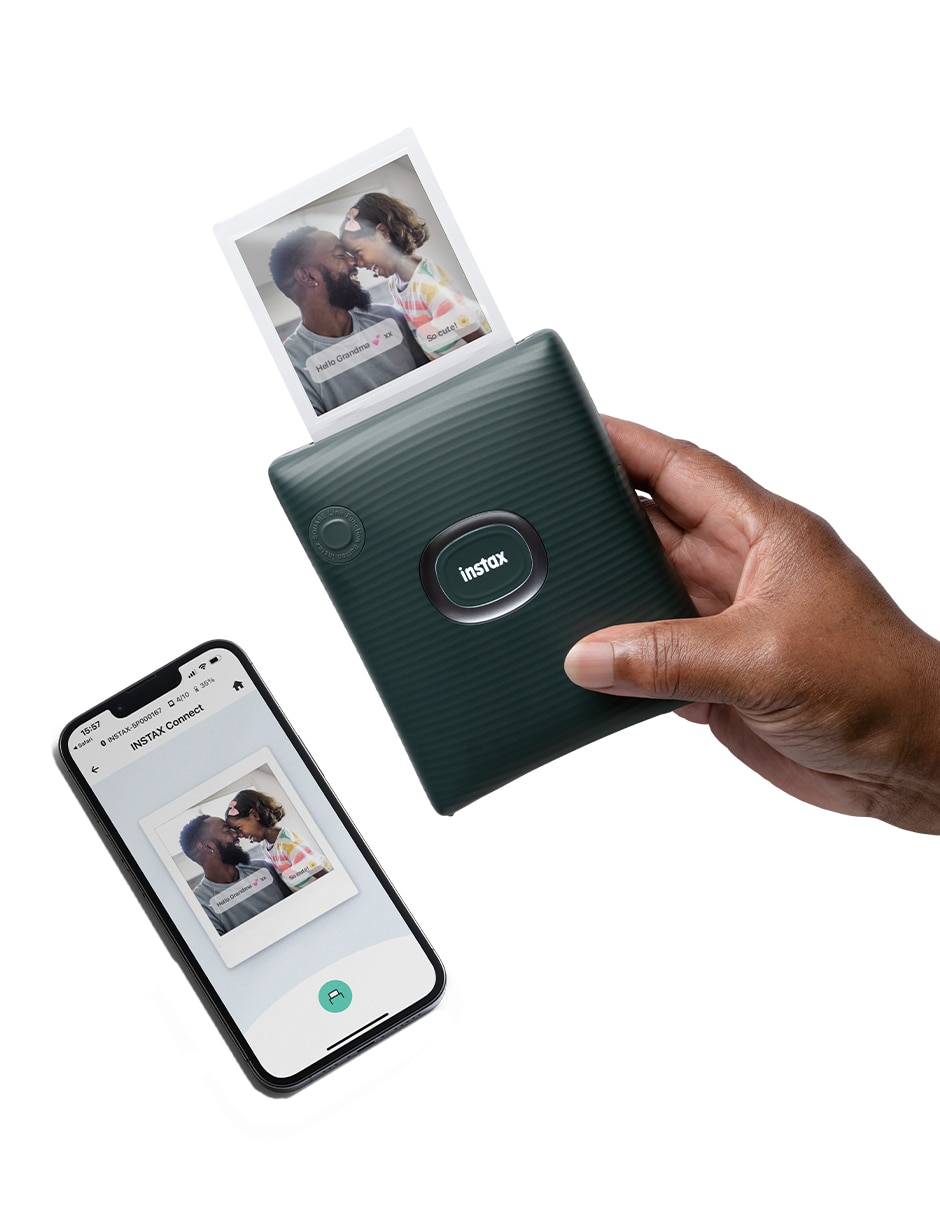 Impresora portátil Instax Link SQ térmica inalámbrica a color 4