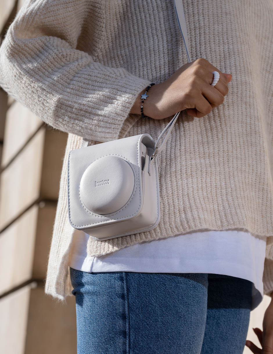 FUNDA INSTAX MINI 12,1 PZA,BLANCO
