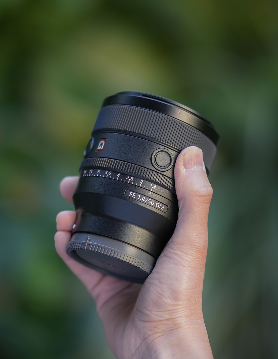 Lente 50 mm f / 1.4 E-Mount 4