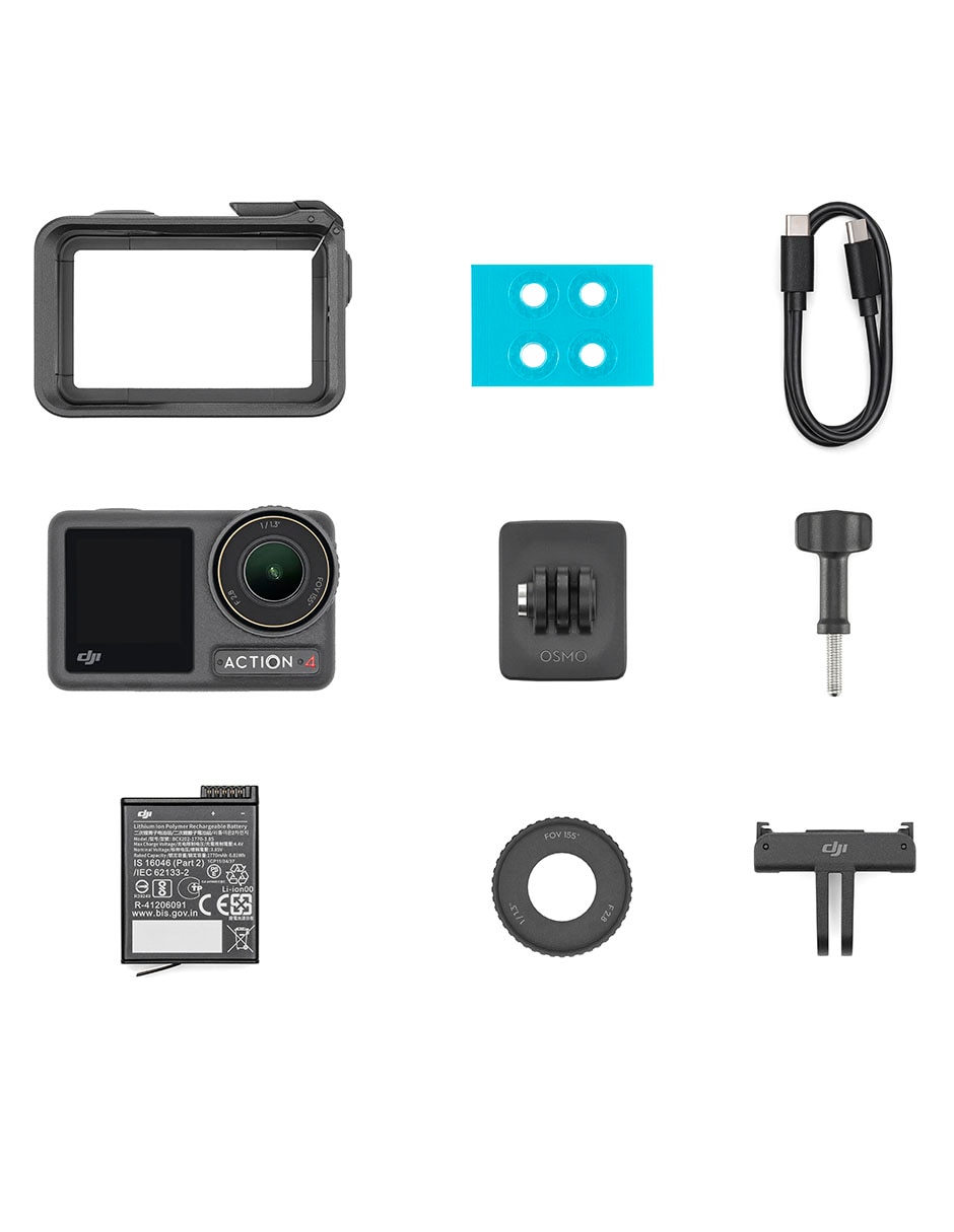 Cámara deportiva Osmo Action 4 4K/UHD 3