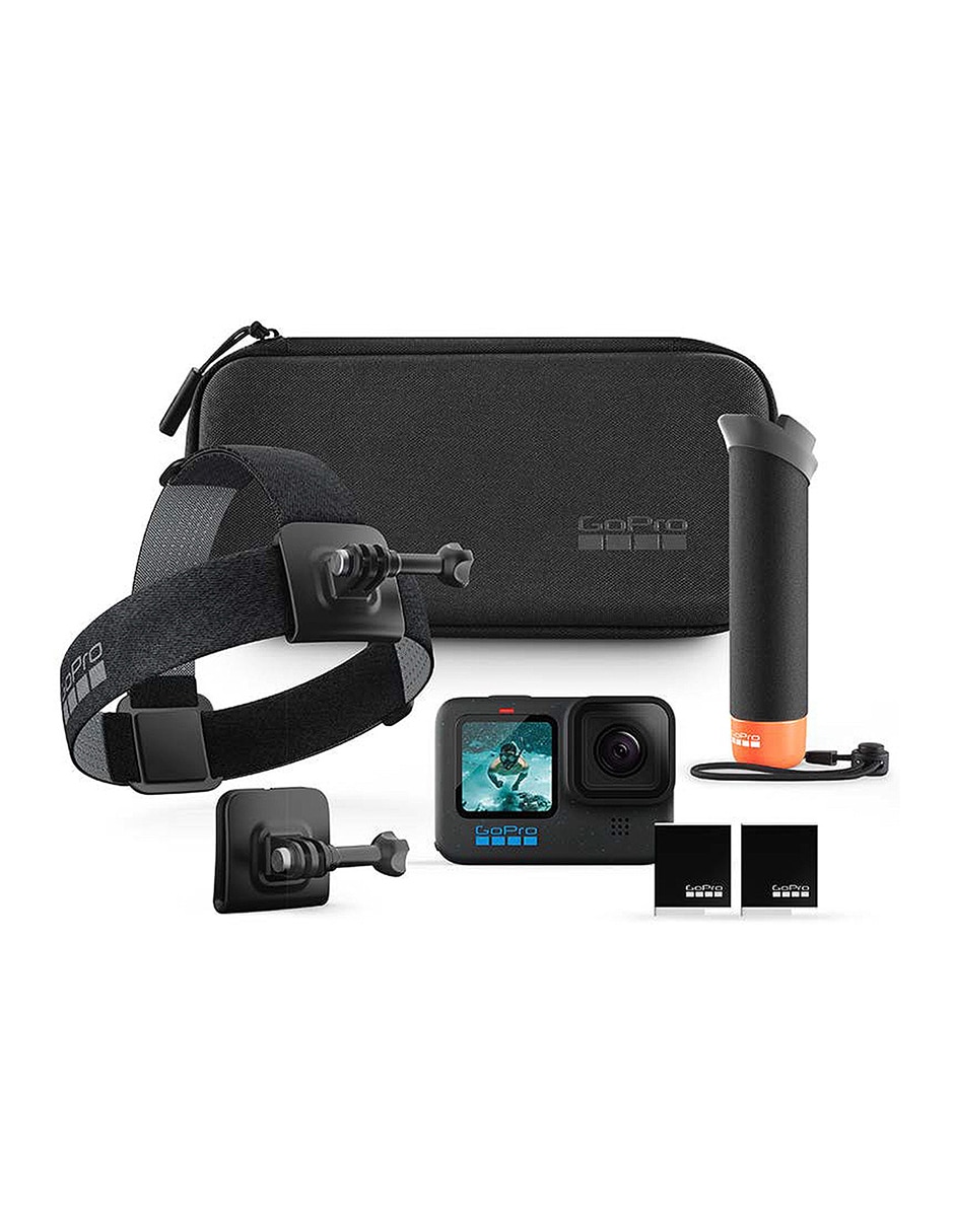 GoPro HERO12 Black + Kit de Accesorios - Cámara de acción 