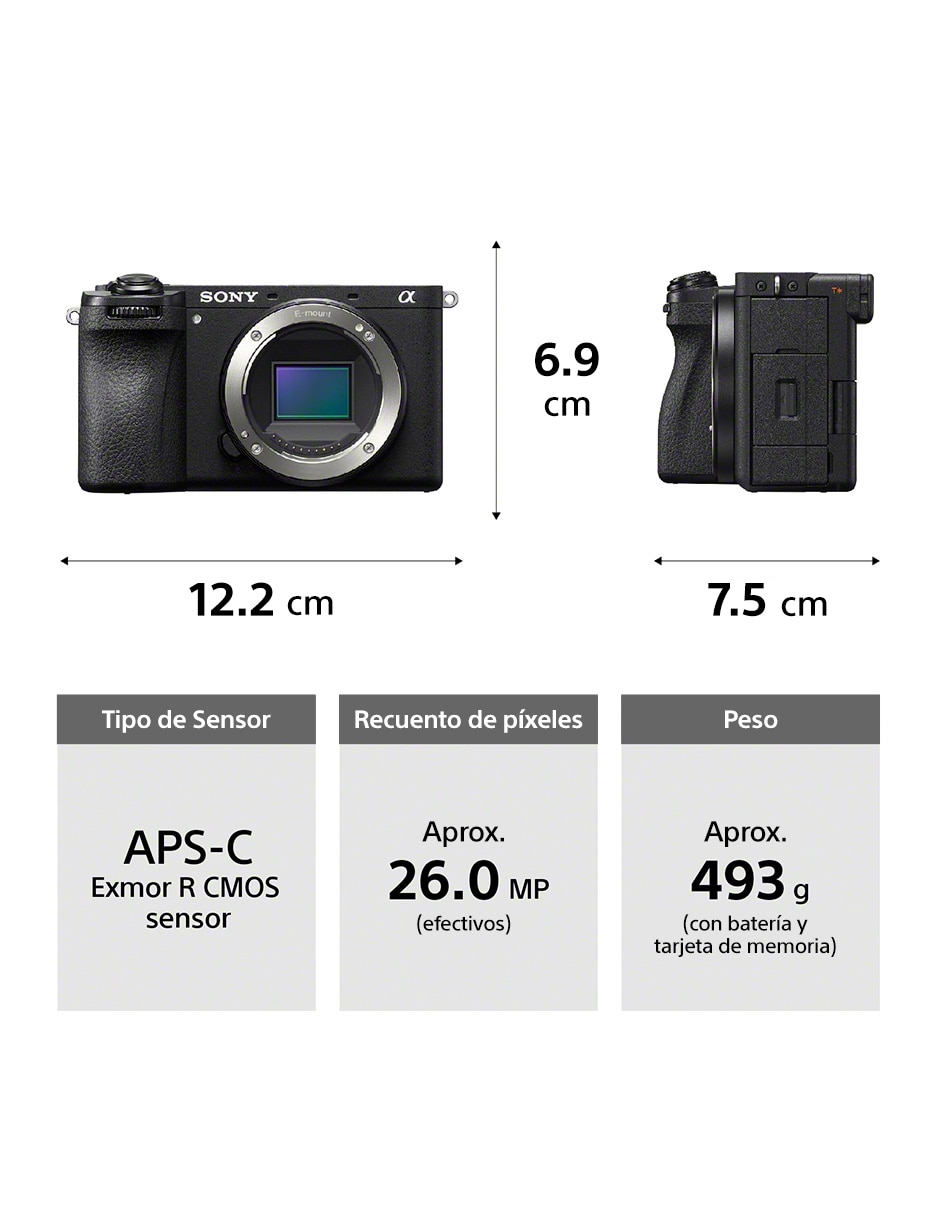 Cámara sin espejo ILCE-6700 E-Mount 7