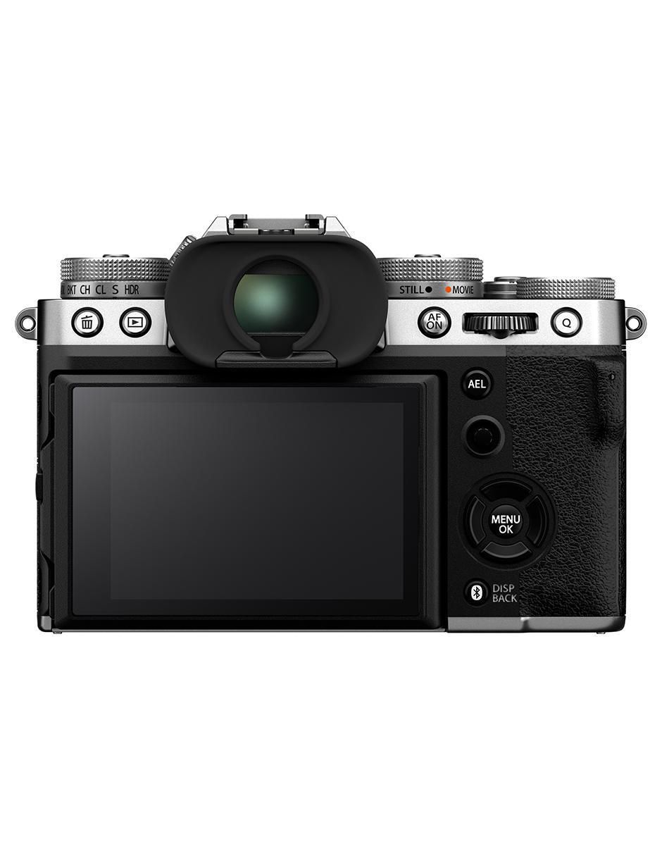 Cámara long zoom X-T5 Plata 40 megapíxeles 2