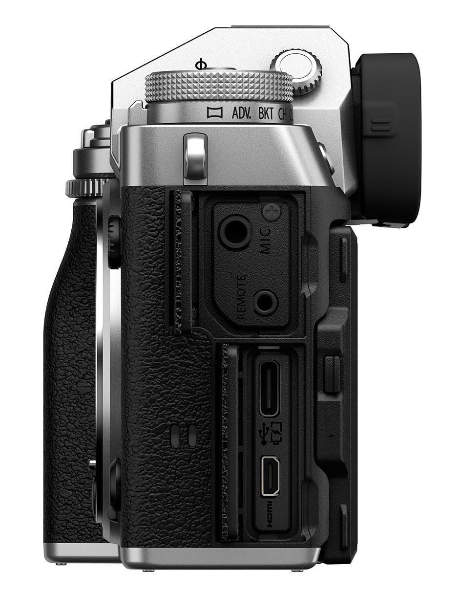 Cámara long zoom X-T5 Plata 40 megapíxeles 4