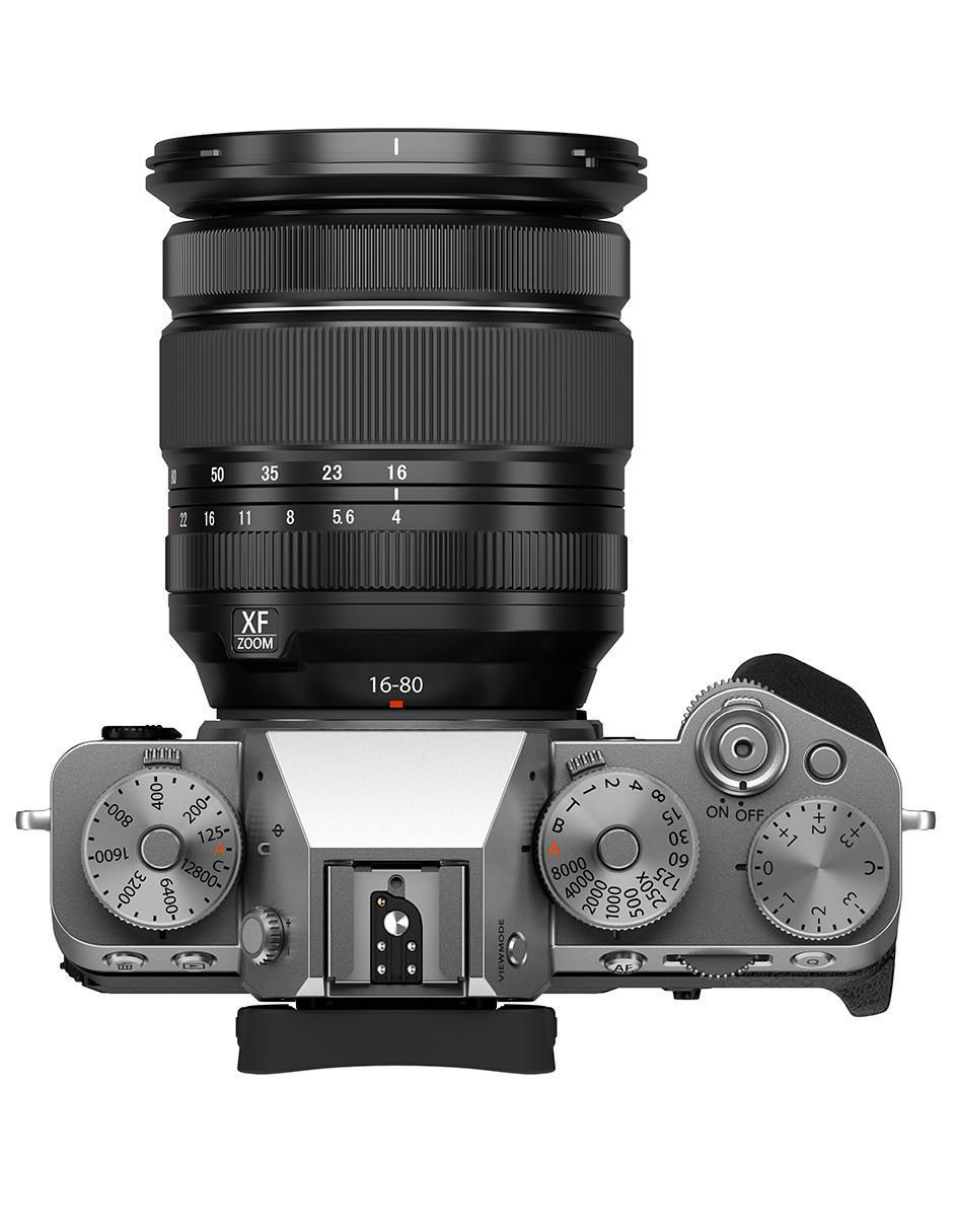 Cámara long zoom X-T5 Plata + XF16-80mm 40 megapíxeles 2