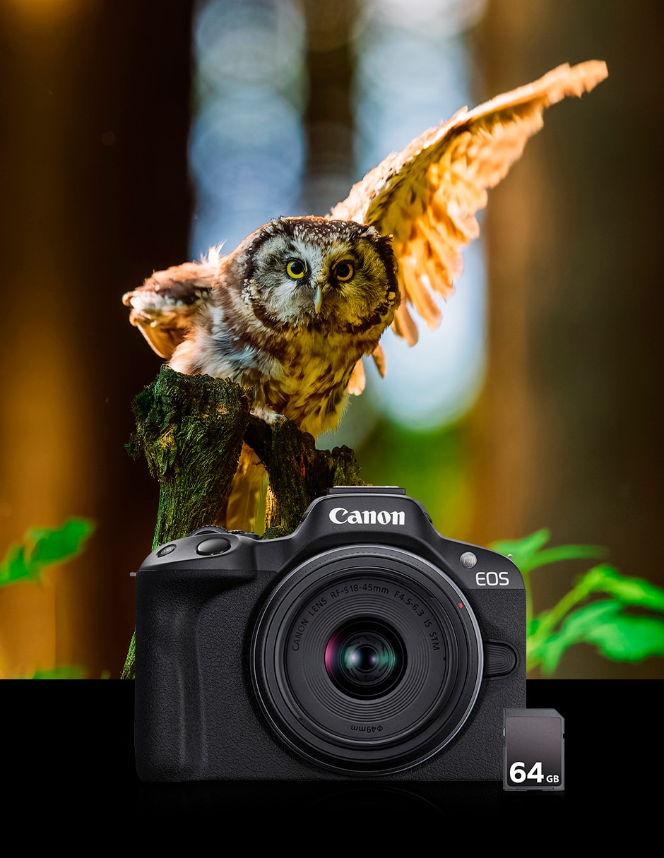 Kit cámara sin espejo y accesorios modelo 5811C112AA con lente zoom f / 6.3 4