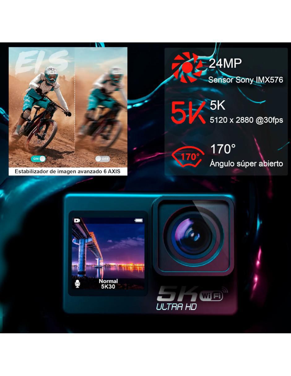Cámara de acción Genérica VD-302P 5K/UHD 3