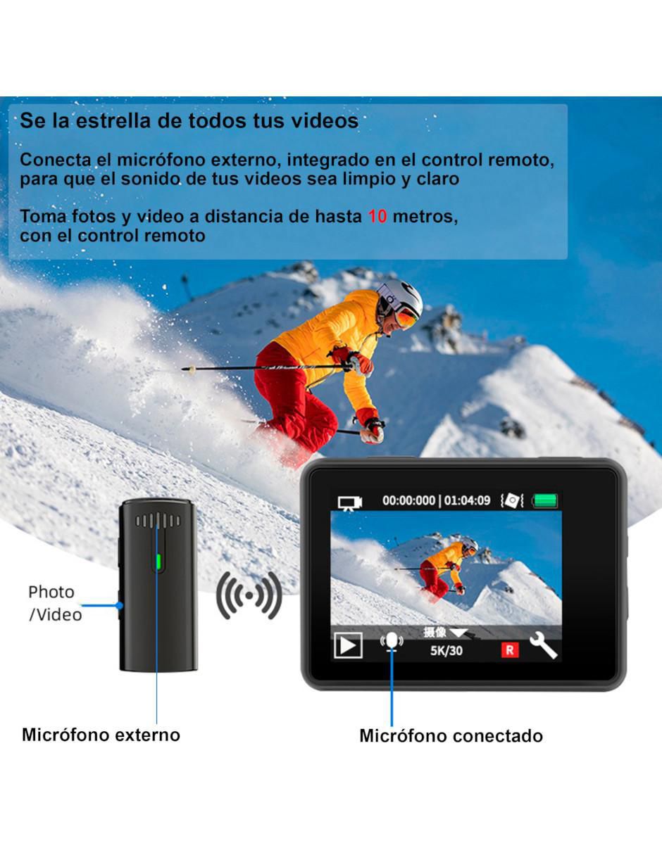 Cámara de acción Genérica VD-302P 5K/UHD 7