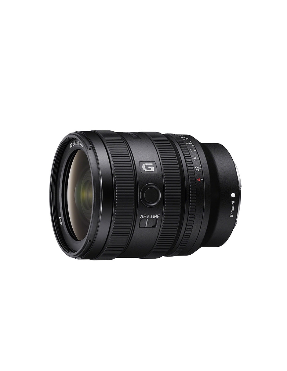 Lente zoom estándar modelo sel2450g 67 mm f / 2.8 para cámara sony