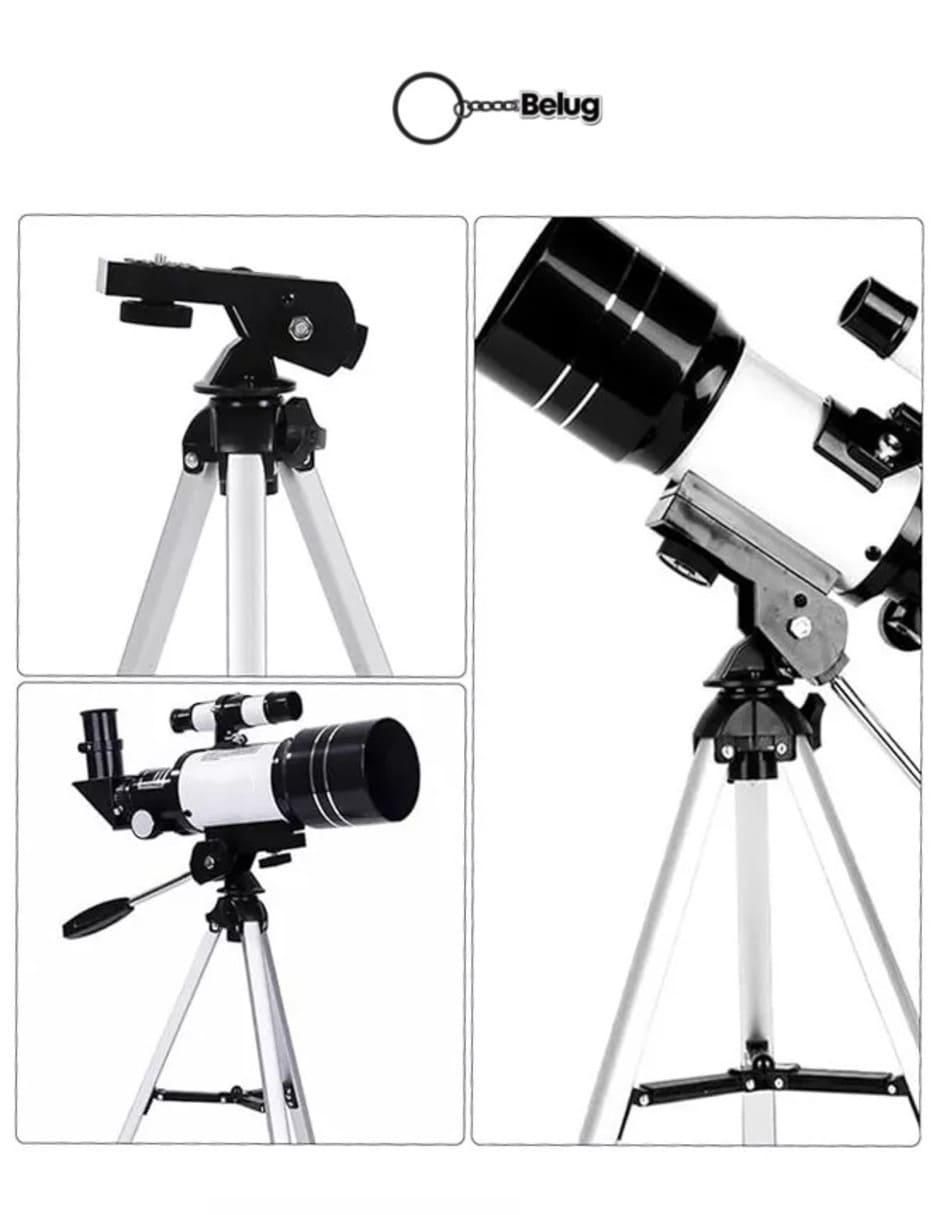 Telescopio monocular refractor 3