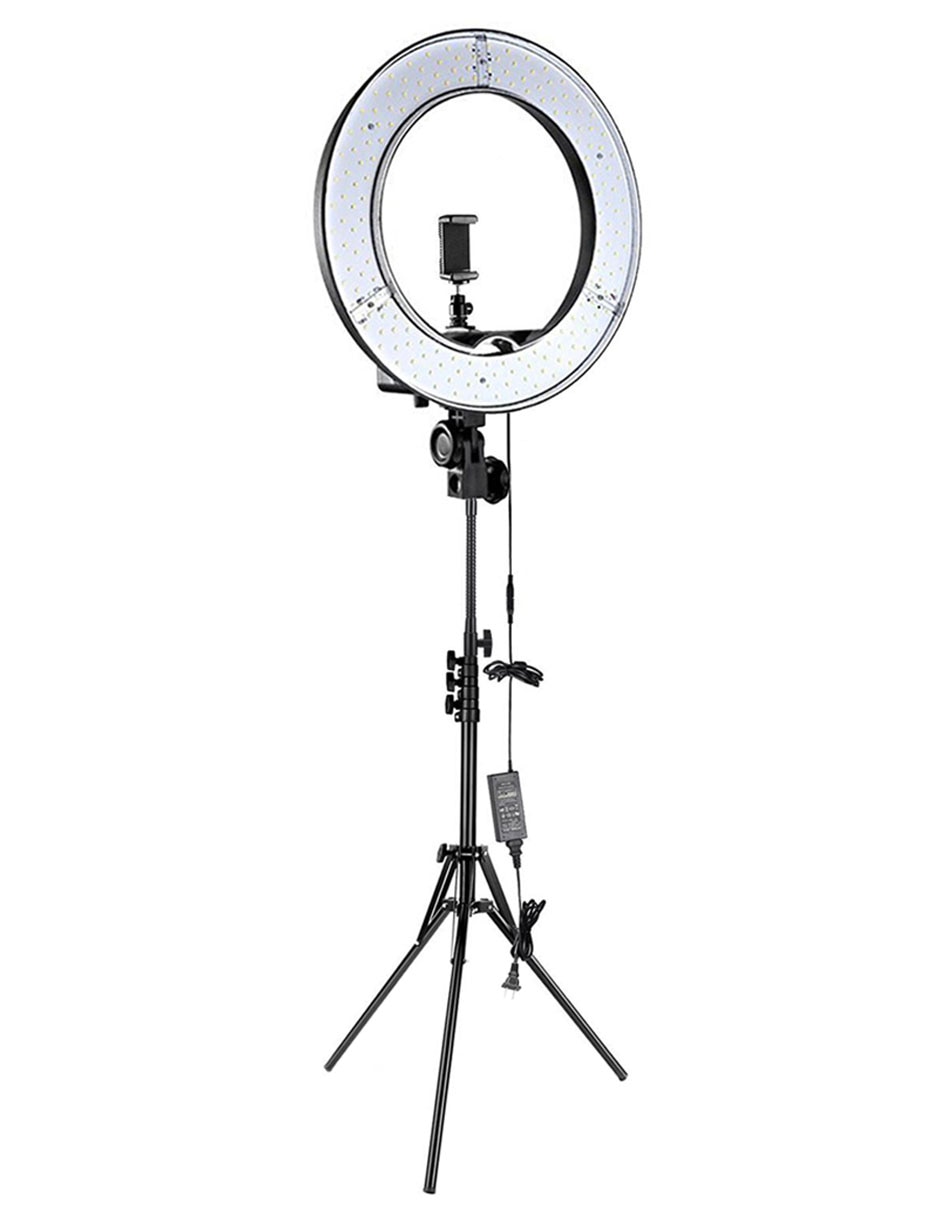 Pantalla Blanca Brillante Luz Blanca Fuerte Aro De Luz Pantalla