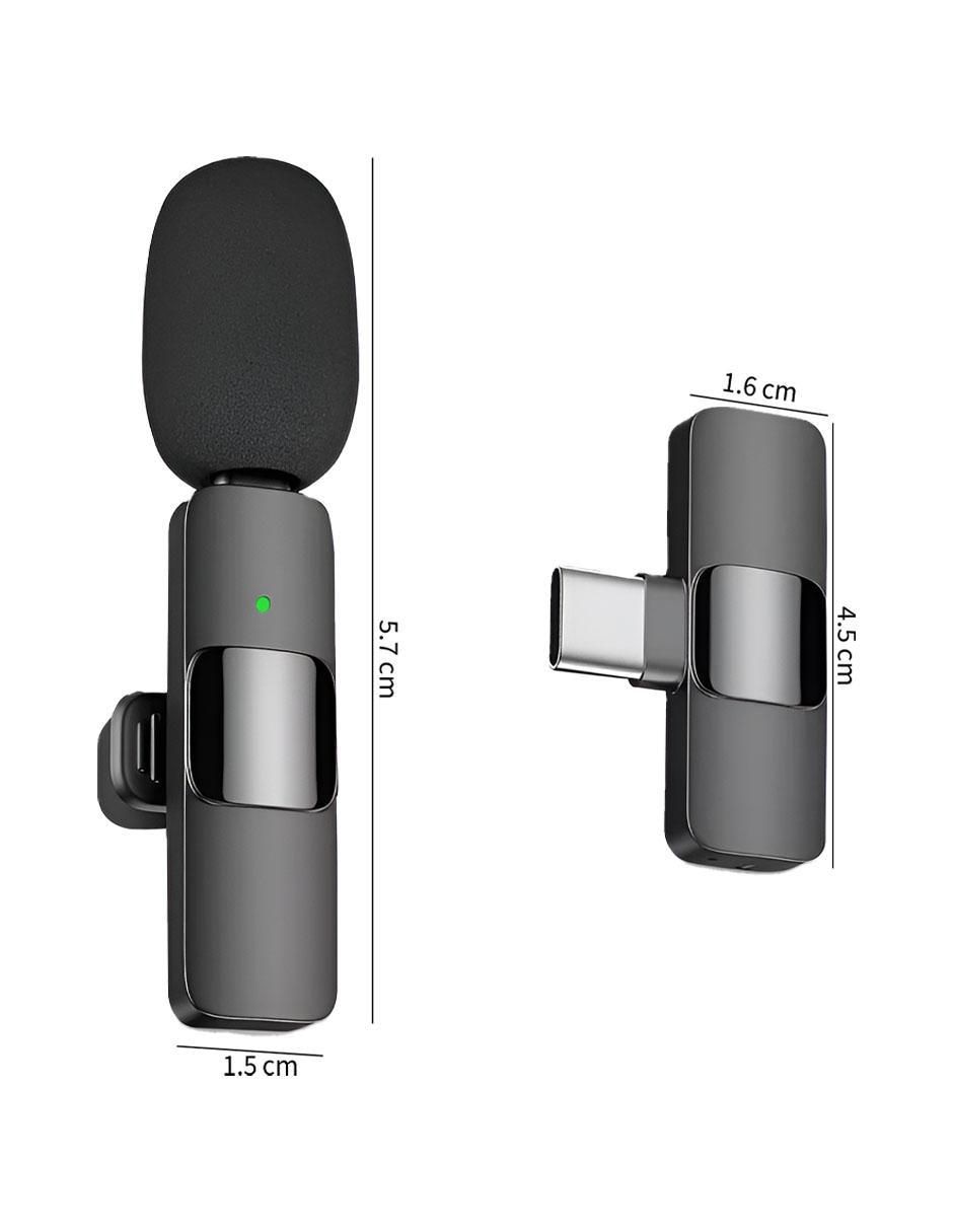 Micrófono micrófono estéreo lavalier Inalámbrico 8