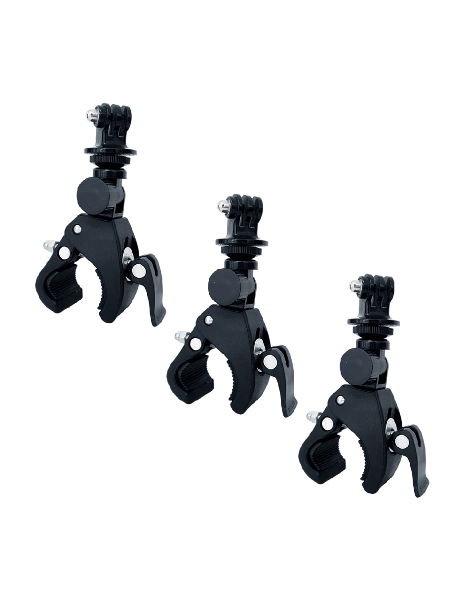 Soporte para cámara de plástico y metal