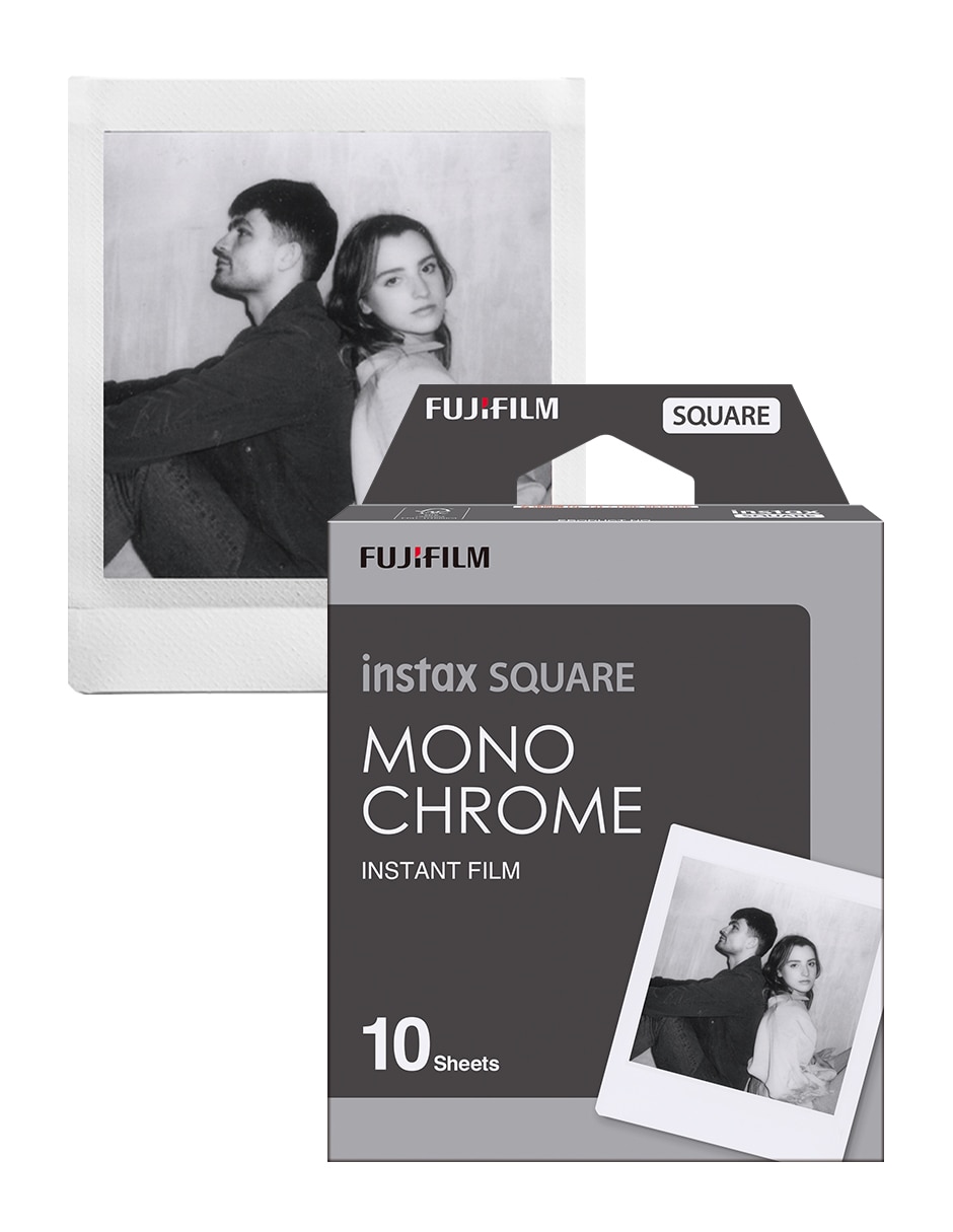 Papel fotográfico modelo Instax Square Monochrome