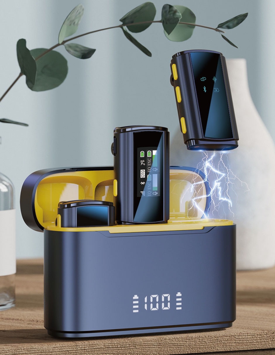 Micrófono portátil Inalámbrico m33 7