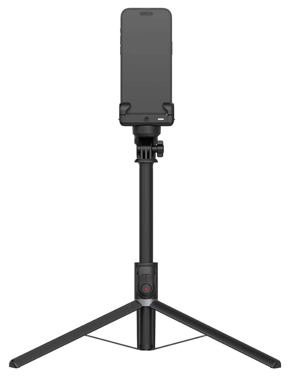 Tripie de plástico para celular