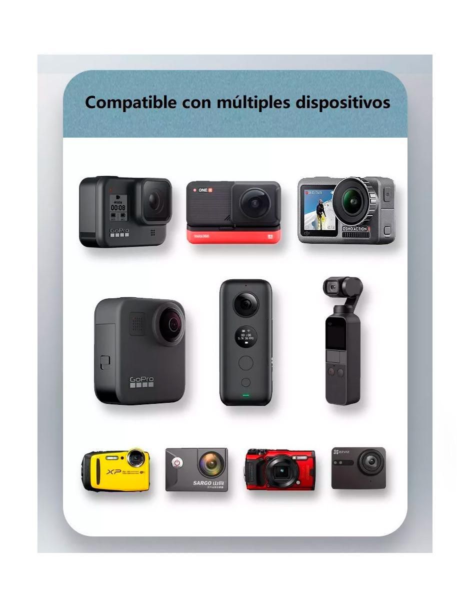 Cámara de acción G100+SOPORT002 G100+SOP002 4K/UHD 7