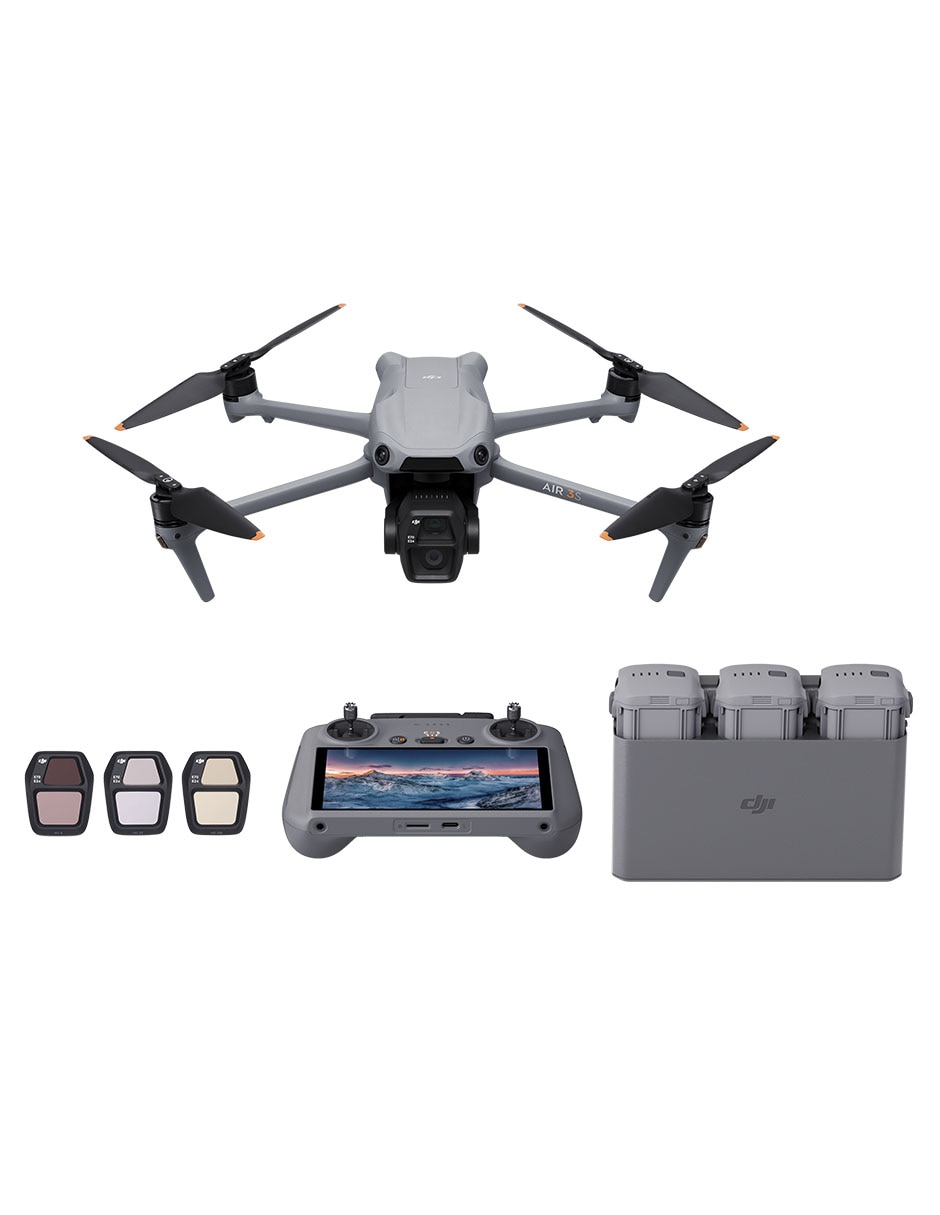 Dron modelo Air 3S Fmc Rc-2 HD 45 min de vuelo Dron modelo Air 3S Fmc Rc-2 HD 45 min de vuelo