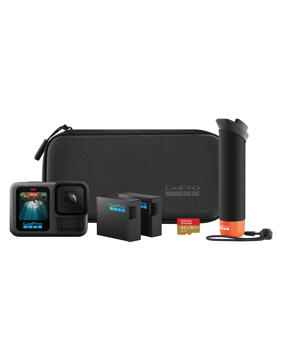 Cámara de acción HERO 13 Black kit de accesorios 5K/UHD