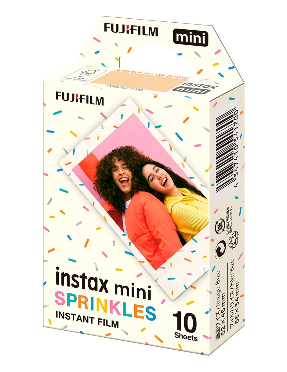 Papel fotográfico modelo Instax mini Sprinkles 2