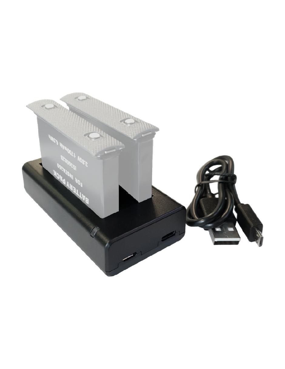 Cargador de batería USB + USB tipo A 3