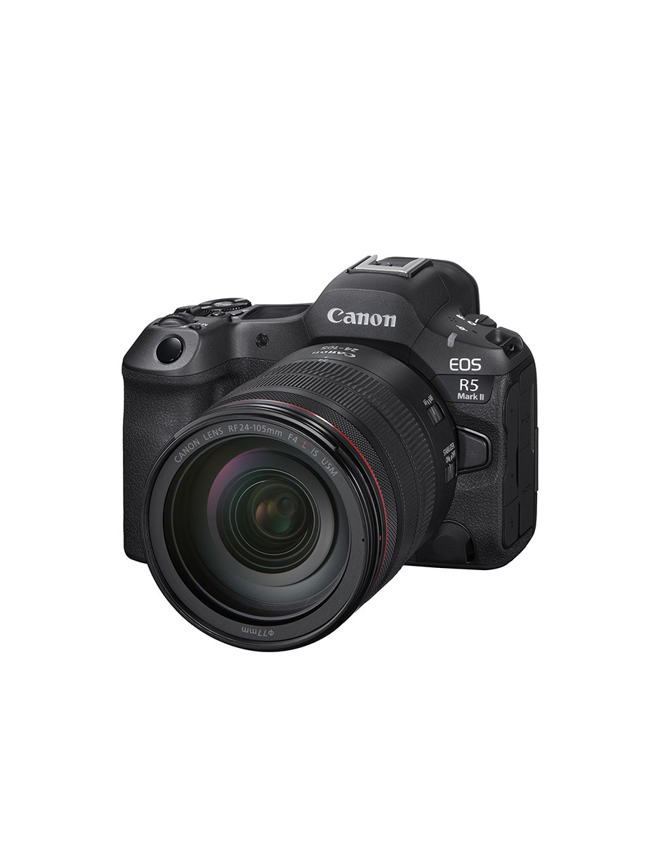 Kit de cámara sin espejo y accesorios modelo EOS R5 MARK II con lente zoom f / 4