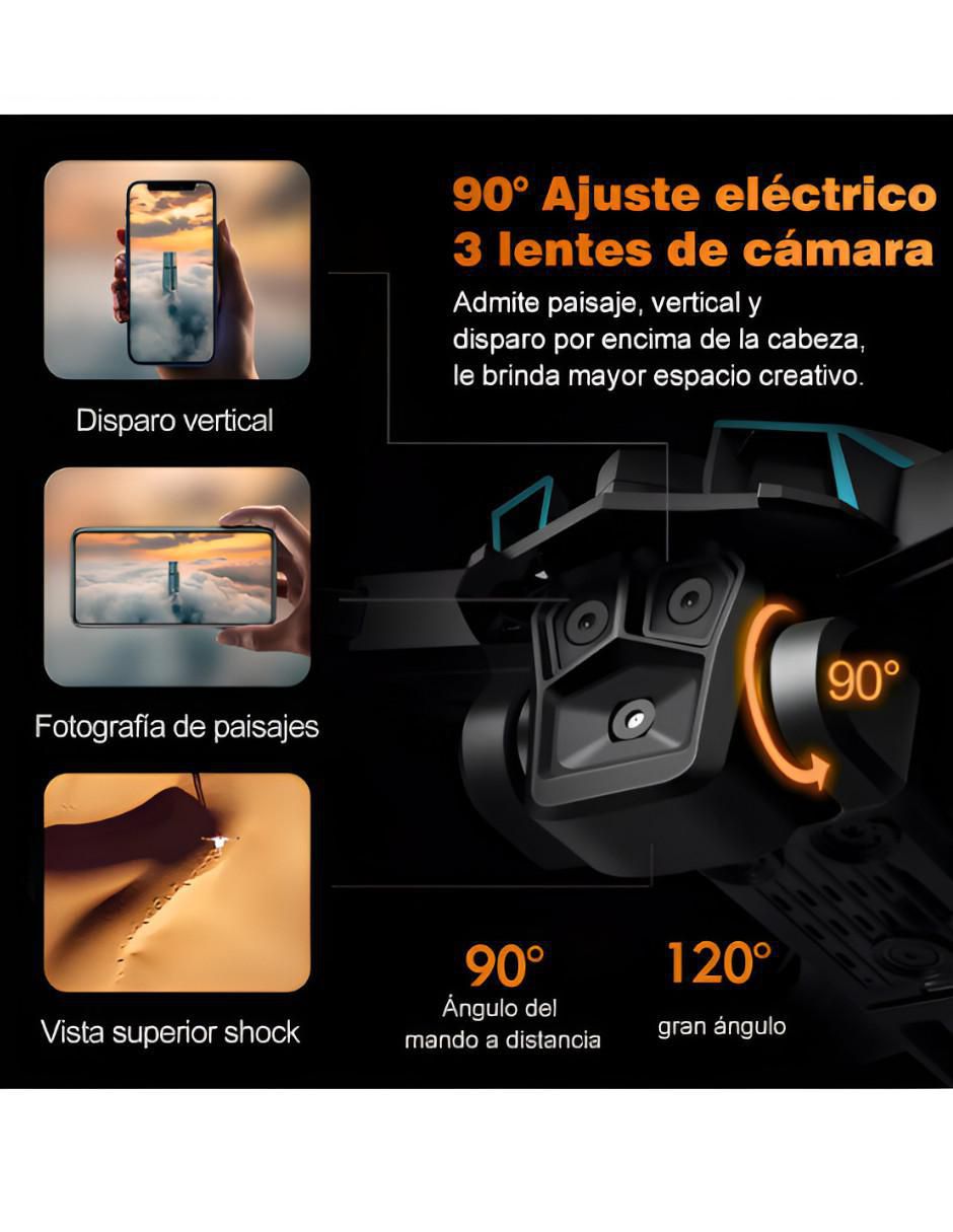 Dron modelo Anr1636 HD 15 min de vuelo 3