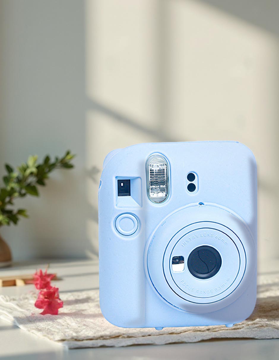 ESTUCHE MINI 12 SILICON AZUL
