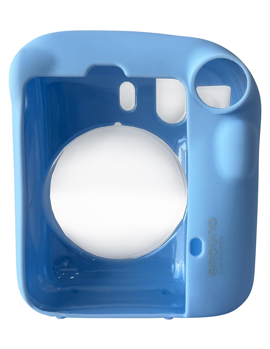 ESTUCHE MINI 12 SILICON AZUL