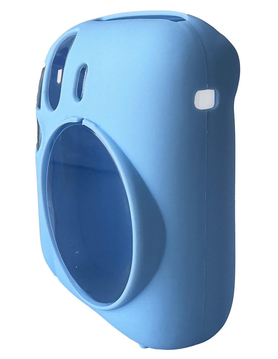 ESTUCHE MINI 12 SILICON AZUL
