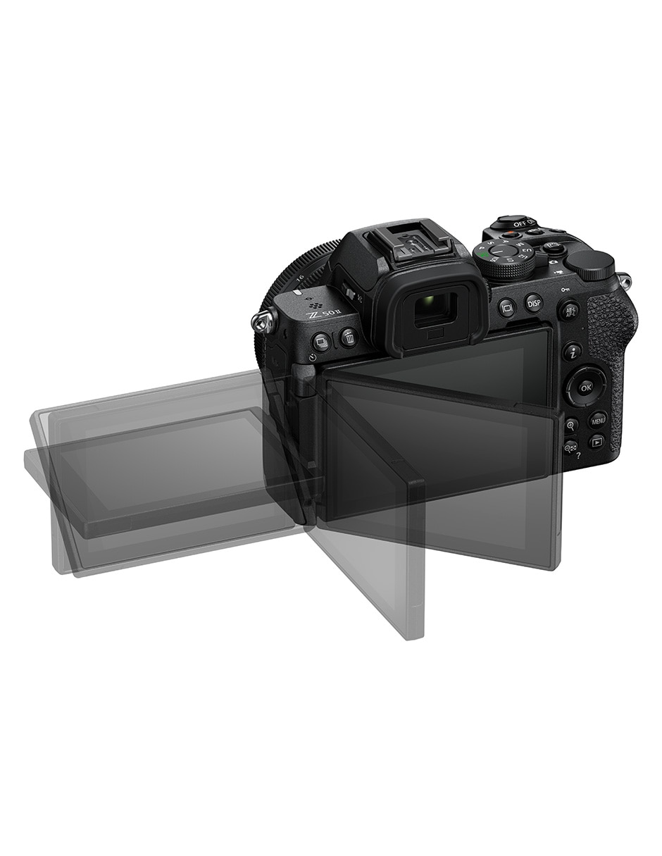Kit cámara sin espejo y accesorios modelo VOK150YU con lente zoom f / 3.5 4