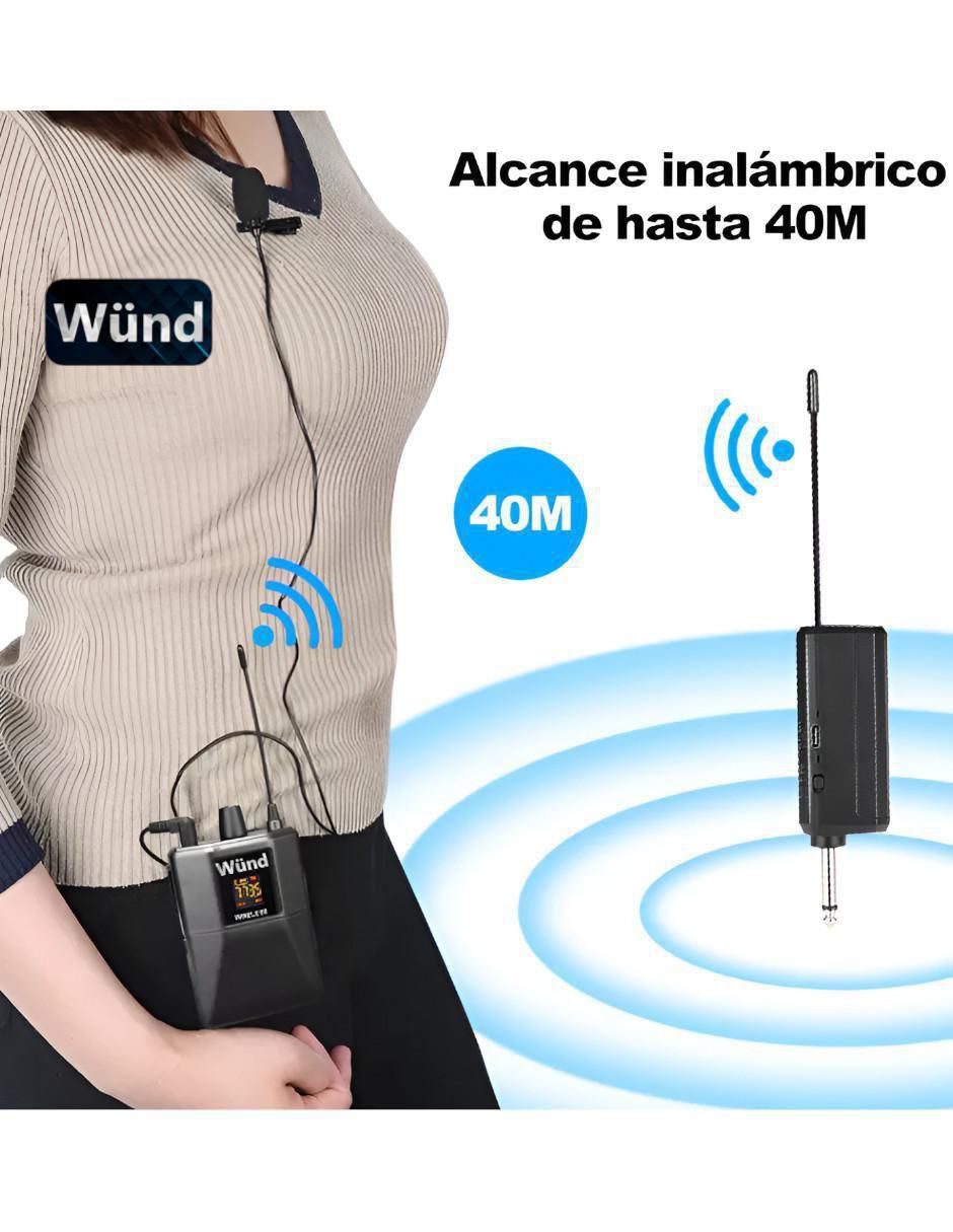 Micrófono micrófono estéreo lavalier Inalámbrico 3