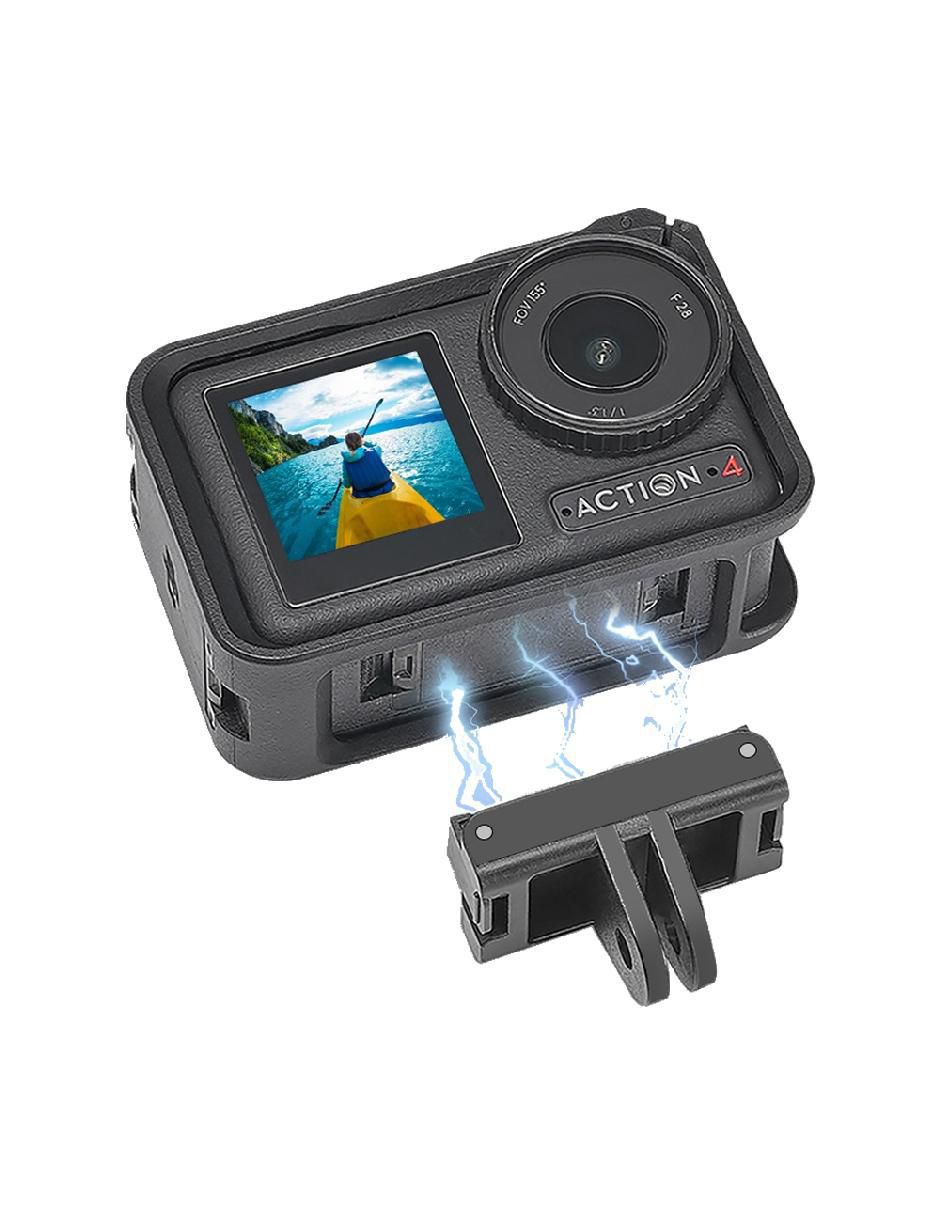 Adaptador y montura para cámara Osmo Action 5 Pro, Osmo Action 4, Osmo Action 3 2